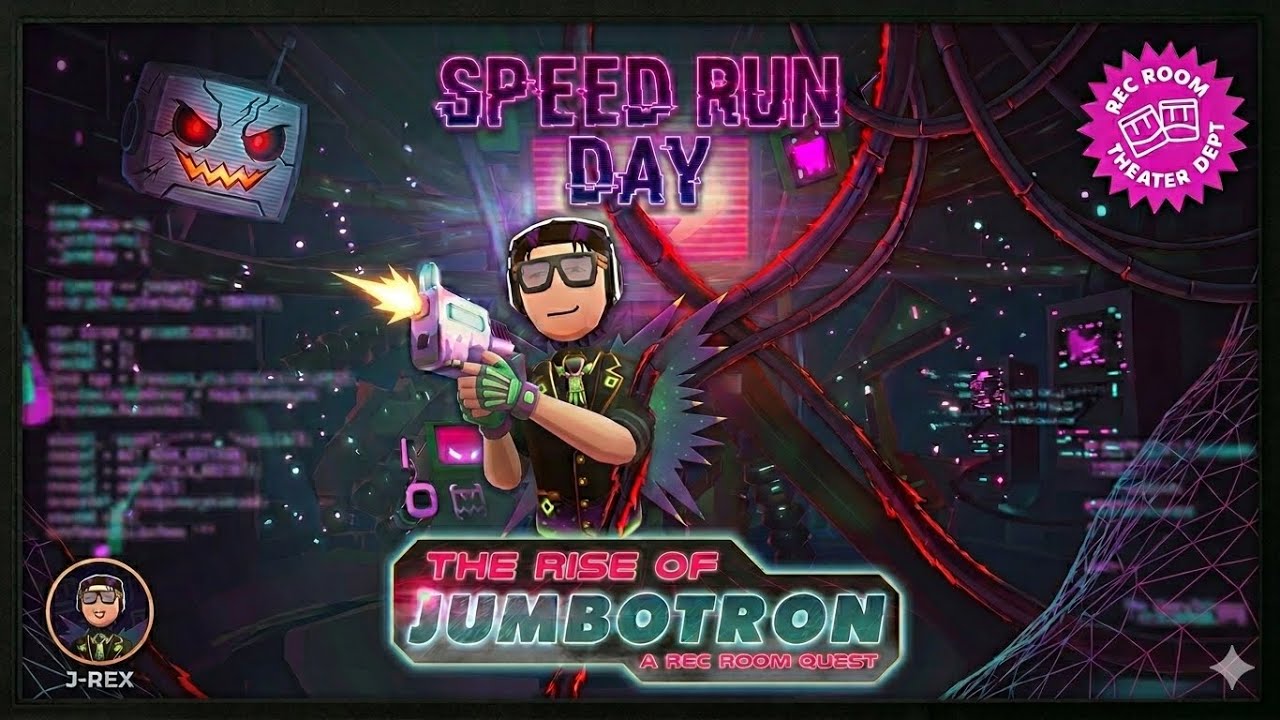Rec Room Jumbotron Speedrun Practice day 1 