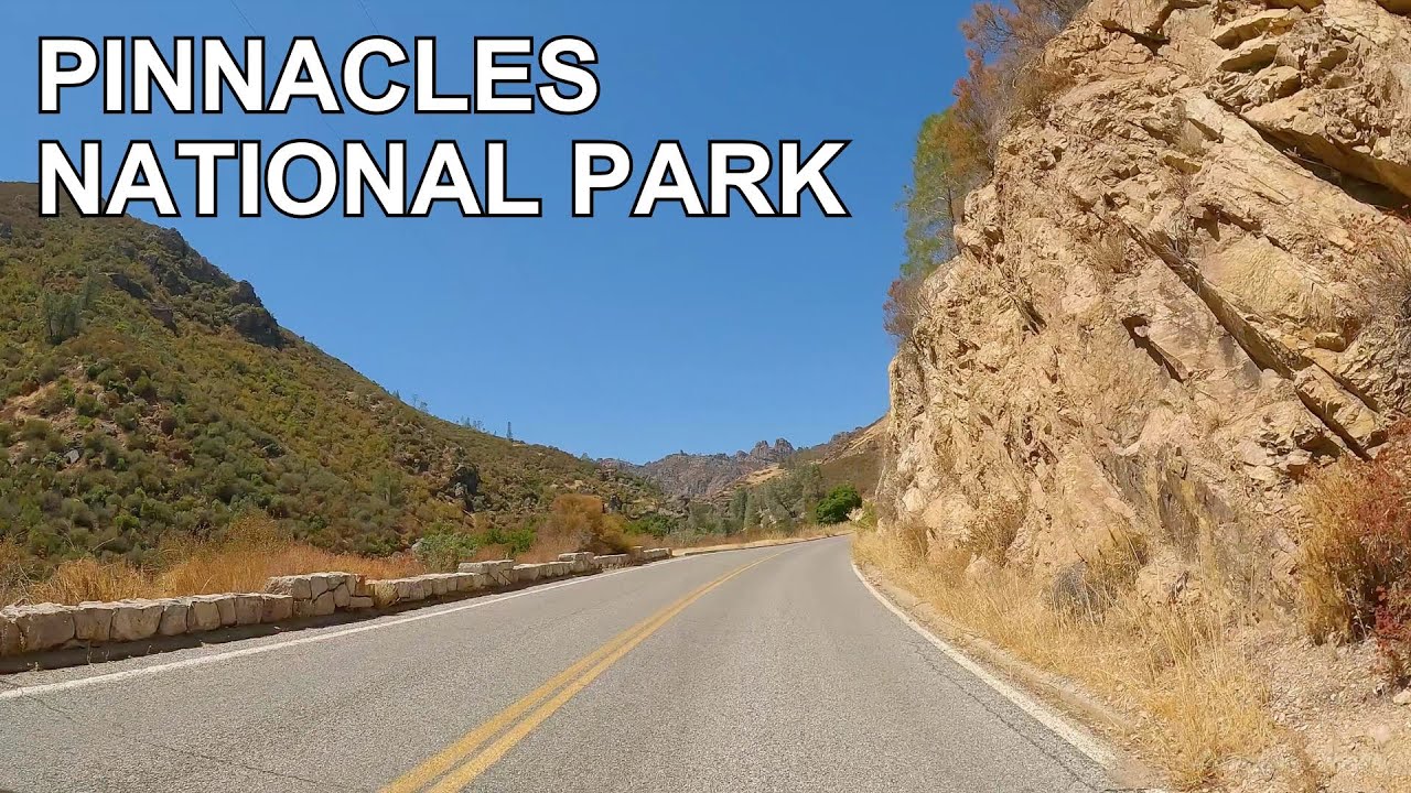 Pinnacles National Park 4K scenic drive | California