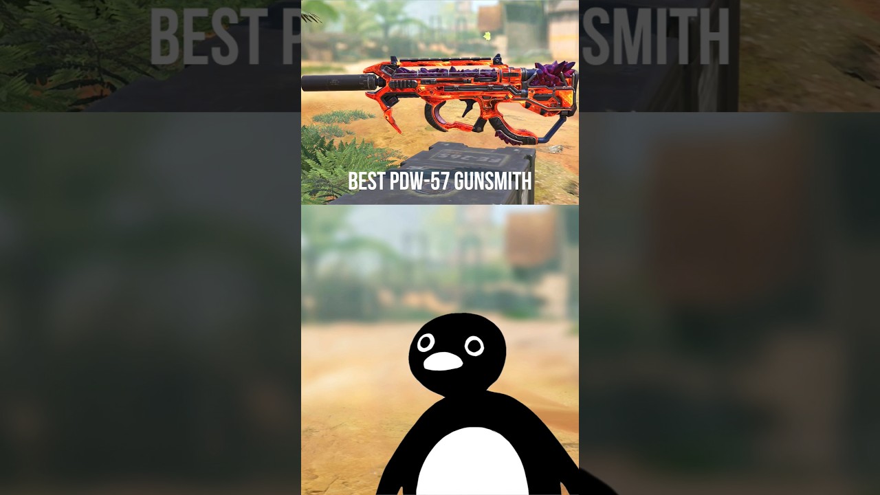Best PDW-57 Gunsmith in Season 1 COD Mobile: Fast ADS High Damage #shorts #codm #codmobile
