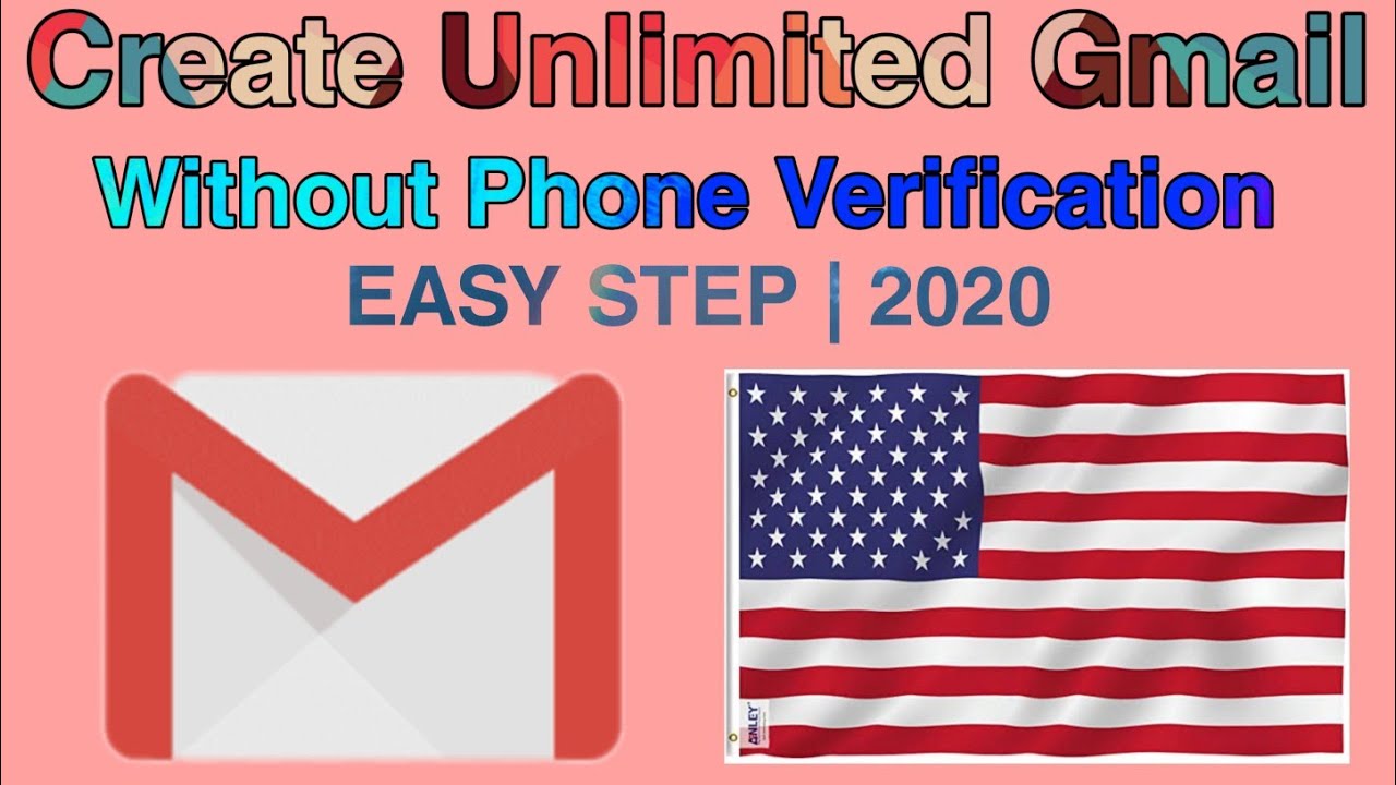 BEST WAY TO CREATE USA GMAIL WITHOUT PHONE NUMBER!