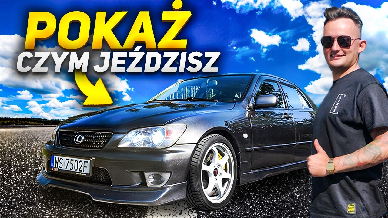 Daniel i jego Historia LEXUSA IS200 KOMPRESOR w serii POKAŻ CZYM JEŹDZISZ