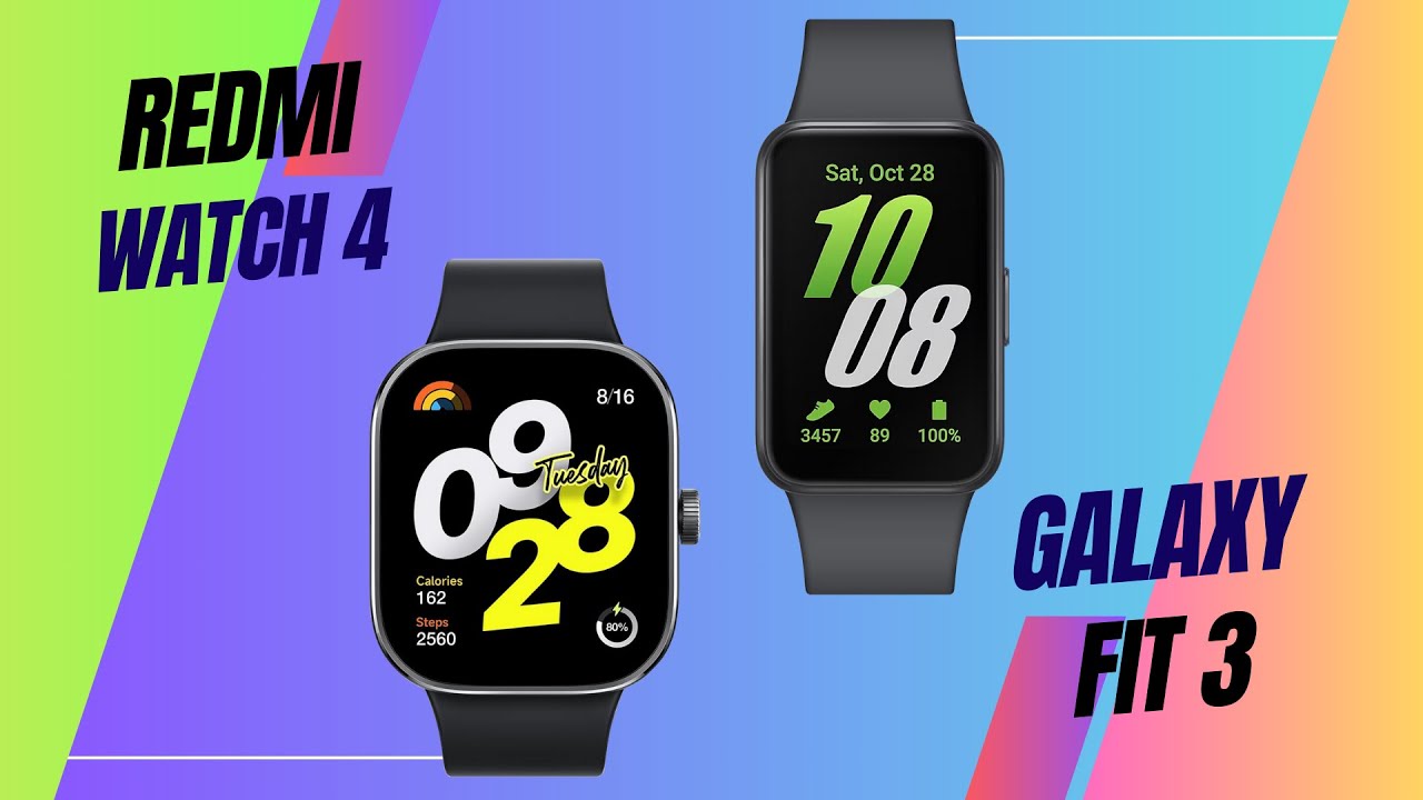 Galaxy Fit 3 Vs Redmi Watch 4