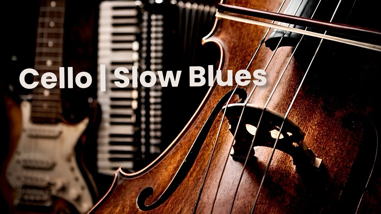 Ambient Blues Guitar & Cello | Slow Cinematic Instrumental Blues