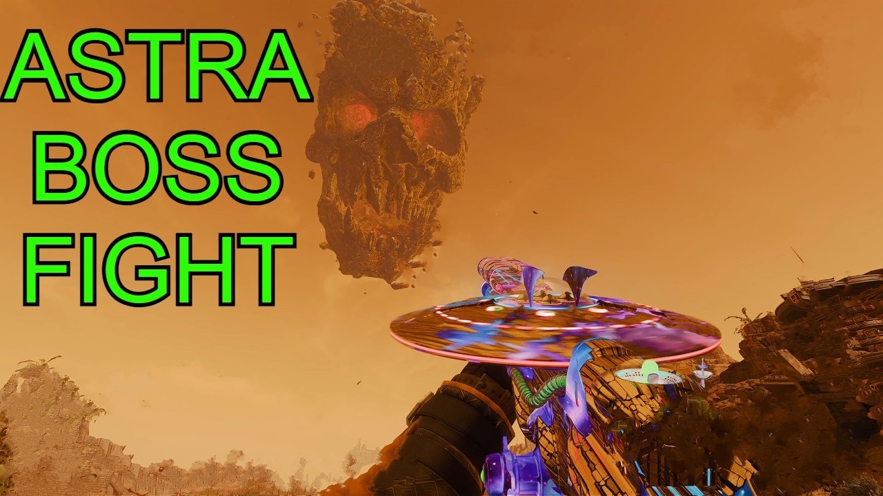 Astra Malorum Boss Fight And Cut Scene OP WEAPON BUILD