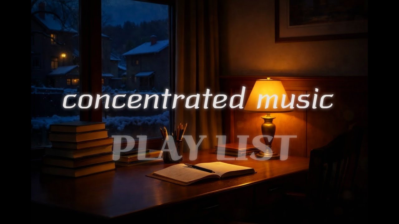 [PLAYLIST] 2시간 집중 공부 피아노 ✍️ | 새벽에 듣는 느린 피아노 | 몽환적이고 아련한 음악 | 2 Hour Study Piano