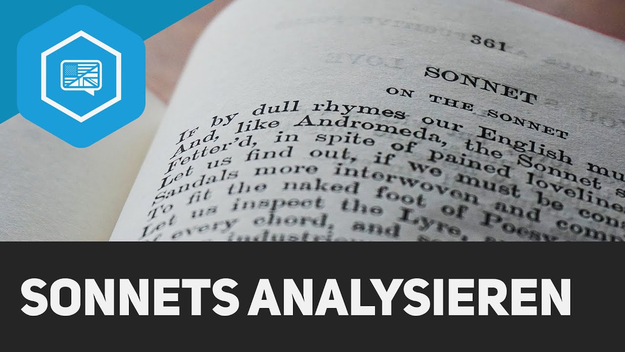 Sonett analysieren