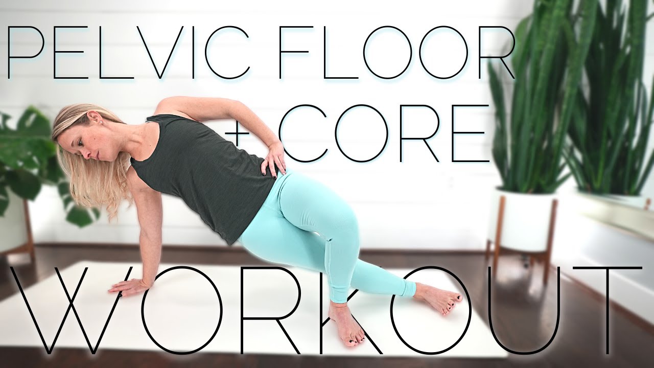YOGA WORKOUT FOR CORE & PELVIC FLOOR | Strengthen Your Pelvic Floor No Kegels