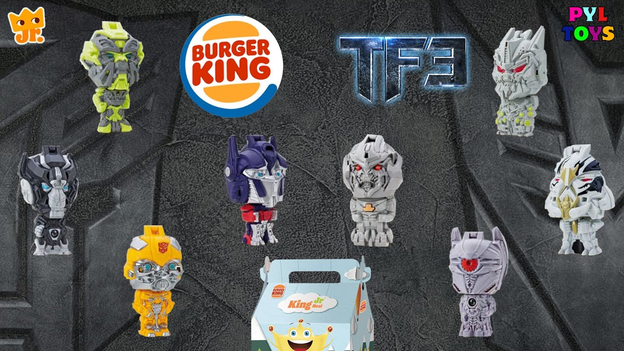Burger King Colecci&oacute;n Completa 2011 Transformers 3 El Lado Oscuro de la Luna