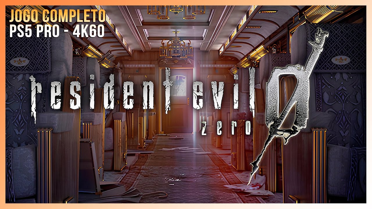 Resident Evil 0 (PS5 Pro) - Jogo Completo em Português PT-BR!