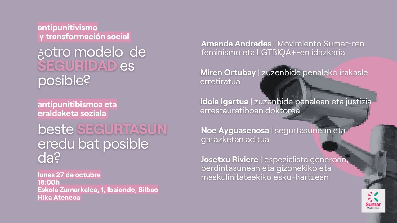 Antipunitivismo y transformación social¿Otro modelo de seguridad es posible?