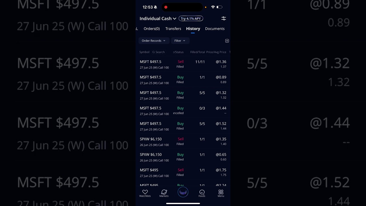 Making $40 Trading MSFT! #trading