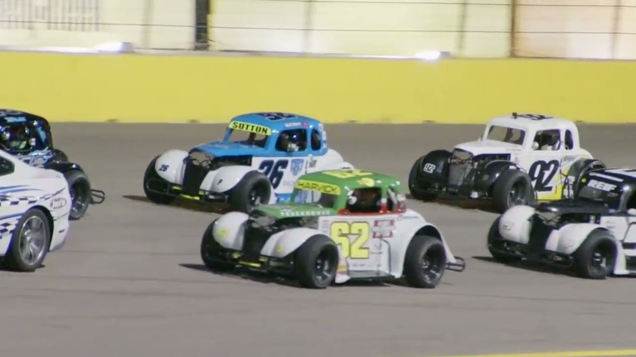 Highlights - MMI Legends Tour West at The Bullring at Las Vegas Motor Speedway 10/18/24