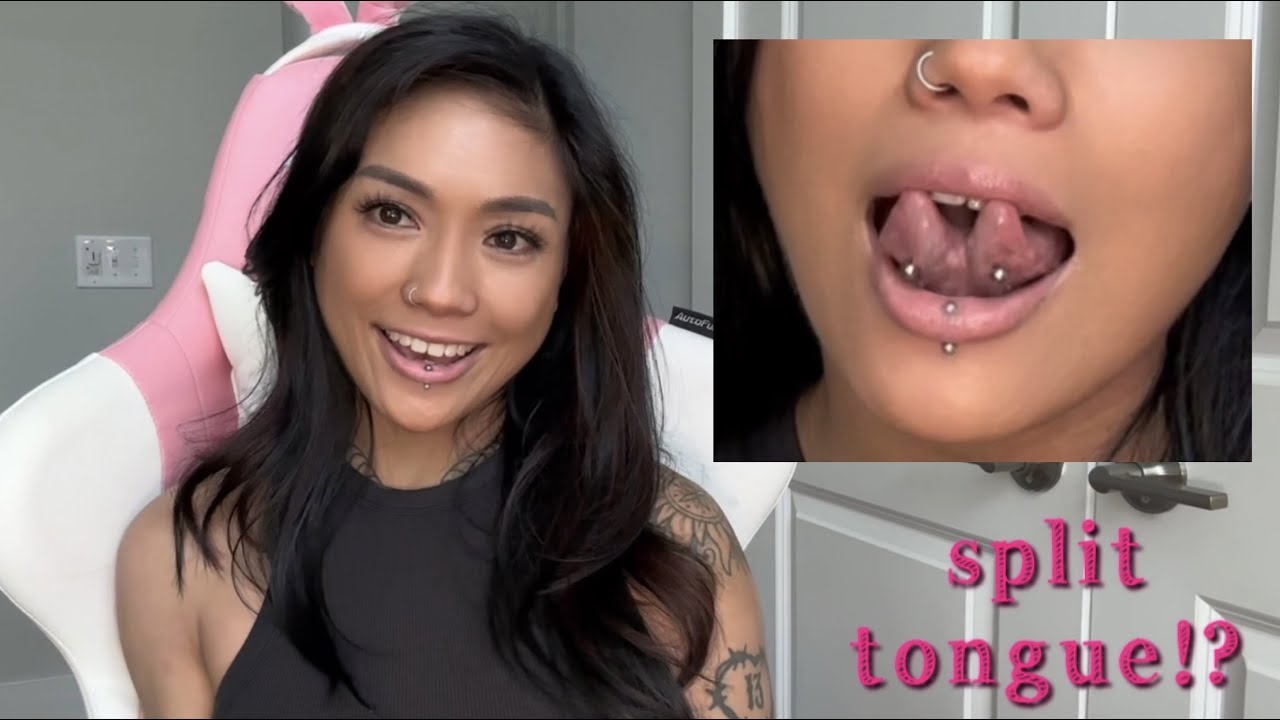 answering your split tongue questions!