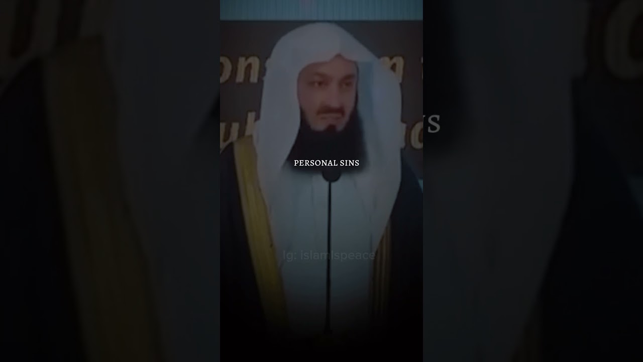 Don&rsquo;t Judge a Person by Their Sins - #muftimenk