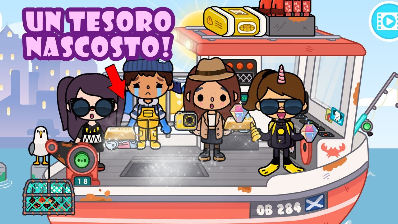 Detective Candy scopre i segreti dell' acquario !  [ Toca life World ]