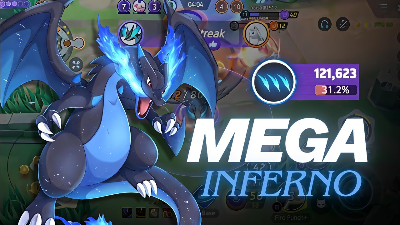 Mega Charizard x domination against stun ❄️🔥 #pokemonunite #megacharizard