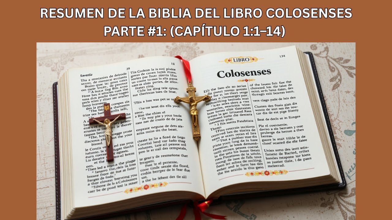 Resumen de la Biblia del libro Colosenses parte #1: “Saludo e Introducción” (Capítulo 1:1–14)