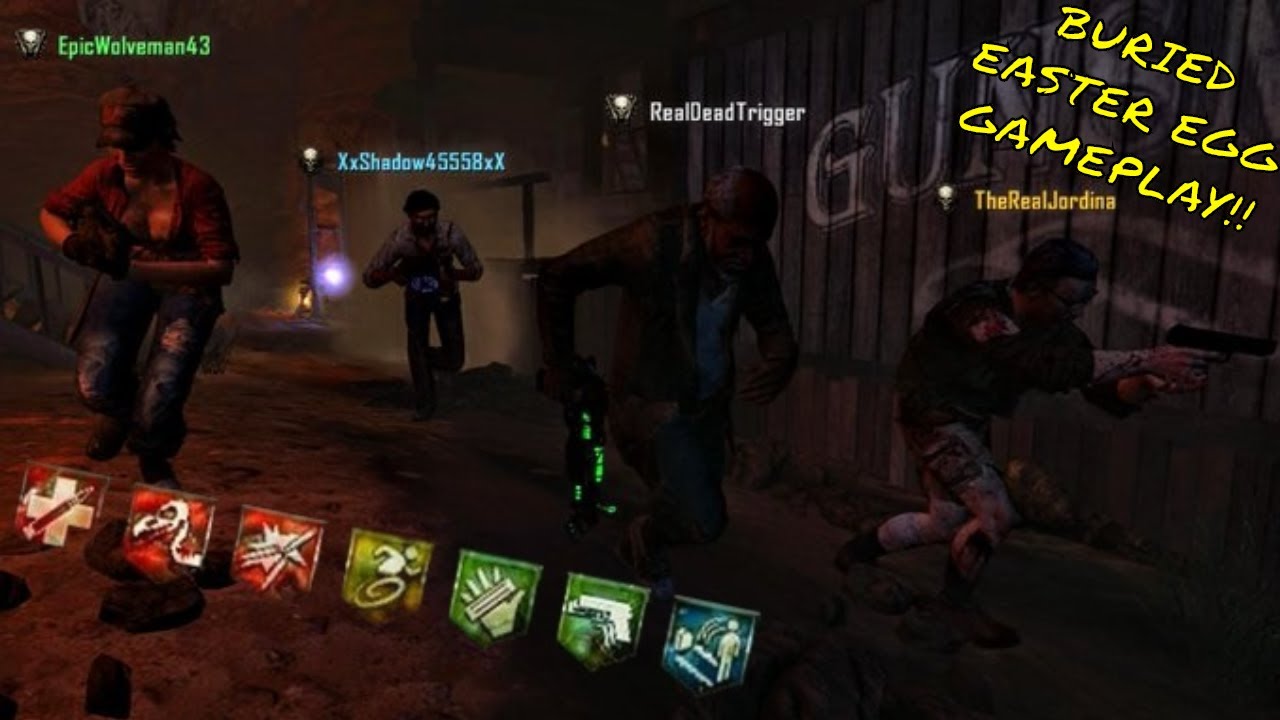 BLACK OPS 2 *BURIED* EASTER EGG GAMEPLAY!! (RICHTOFEN'S SIDE)