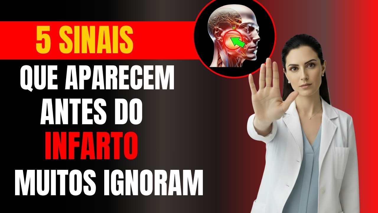 Saúde do Idoso: 5 sinais que podem aparecer antes de um infarto | Cardiologista explica
