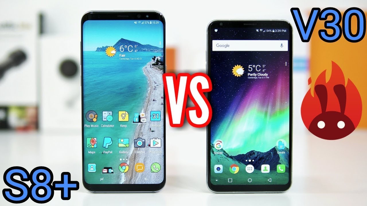 LG V30 VS Samsung Galaxy S8 Plus SPEED Test
