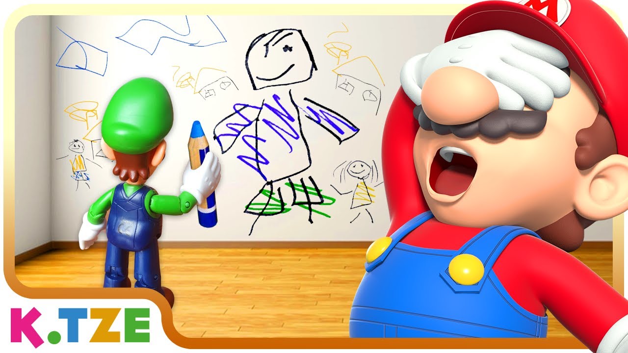 Oh nein! Wände VOLL GESCHMIERT 🎨😂 Super Mario Odyssey Story