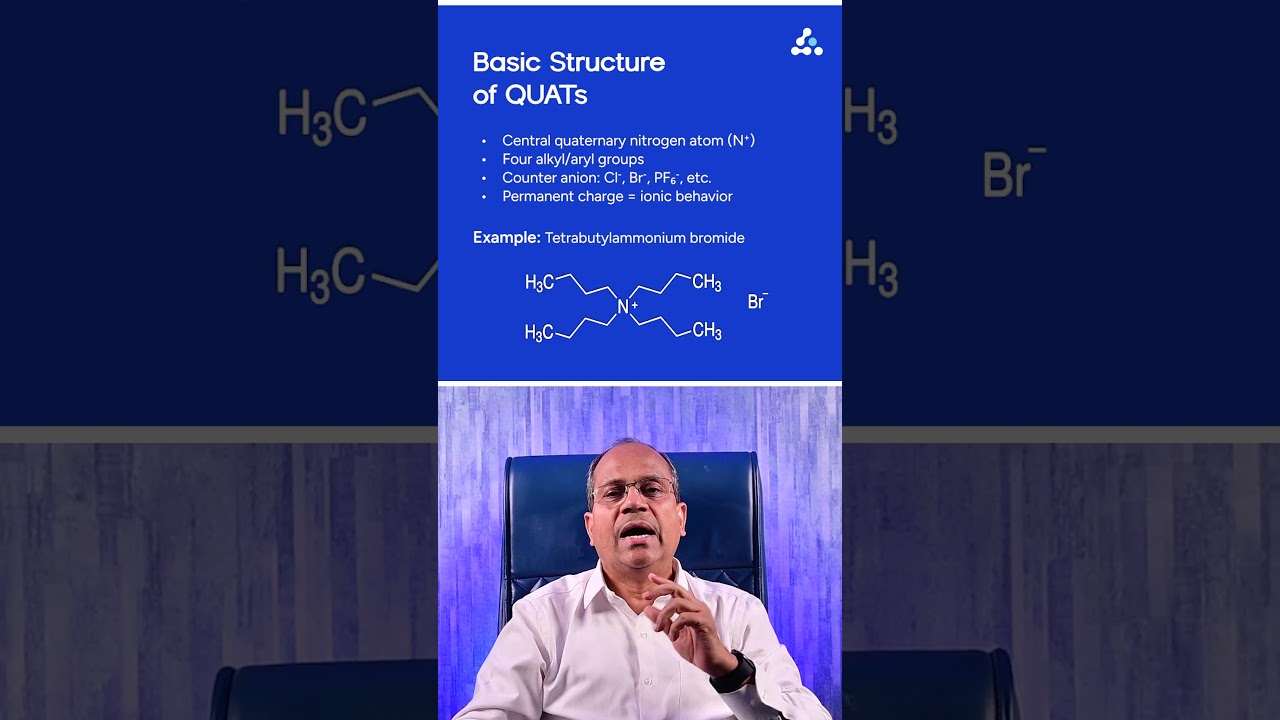 Quaternary Ammonium Salts in Chemistry & Industry | Dr. Mohanty Masterclass Ep. 9
