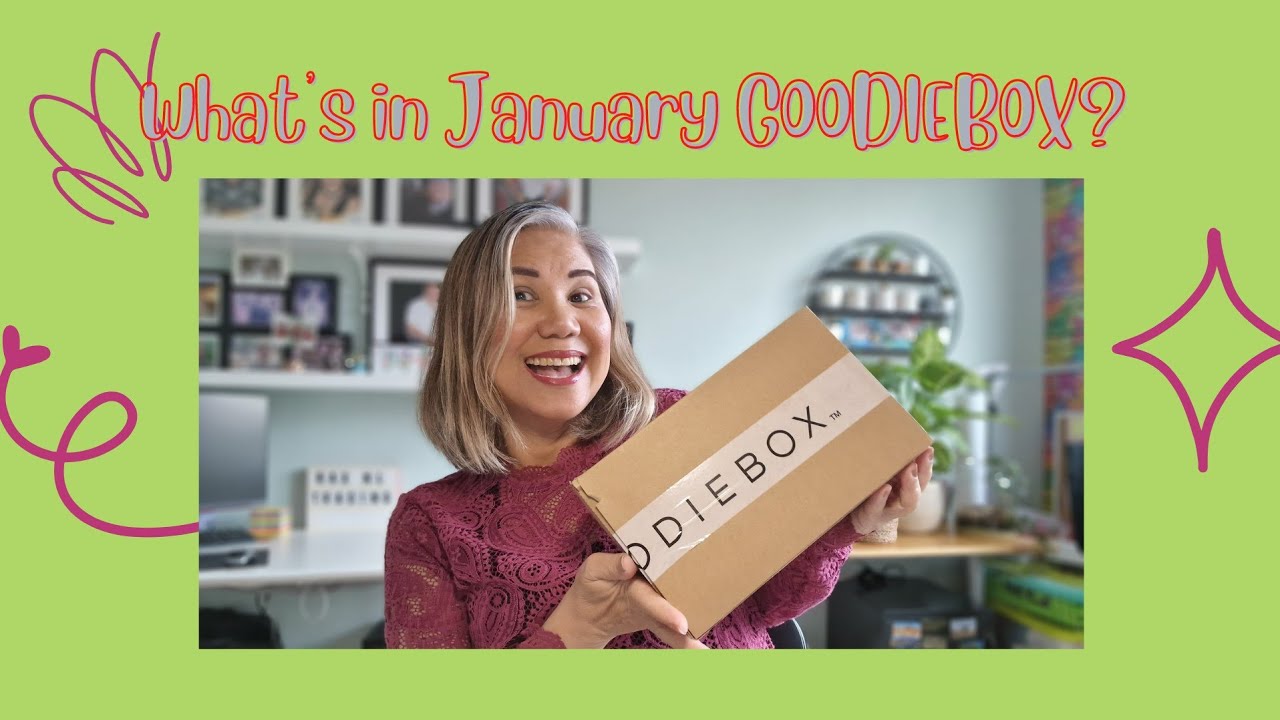 Unboxing January Goodiebox with makeup, skincare & collagen supplements