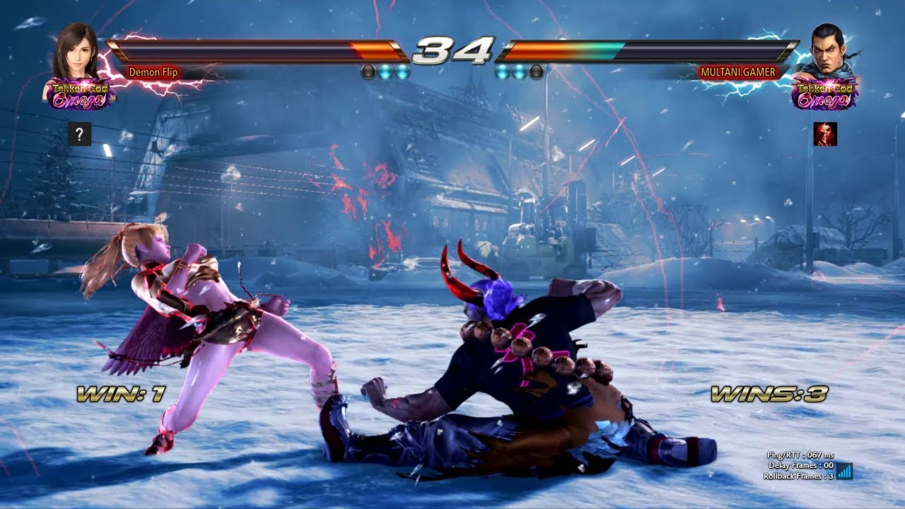 Josie Whiff punish with back sway into RD at its peak!