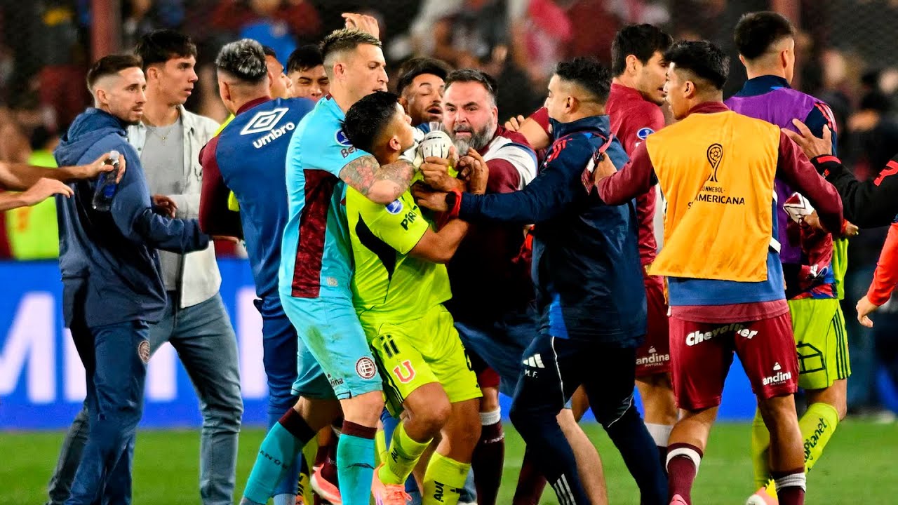 CHILENOS A LAS PIÑAS CONTRA ARGENTINOS: VERGONZOSO FINAL CON LANÚS, FINALISTA DE LA SUDAMERICANA