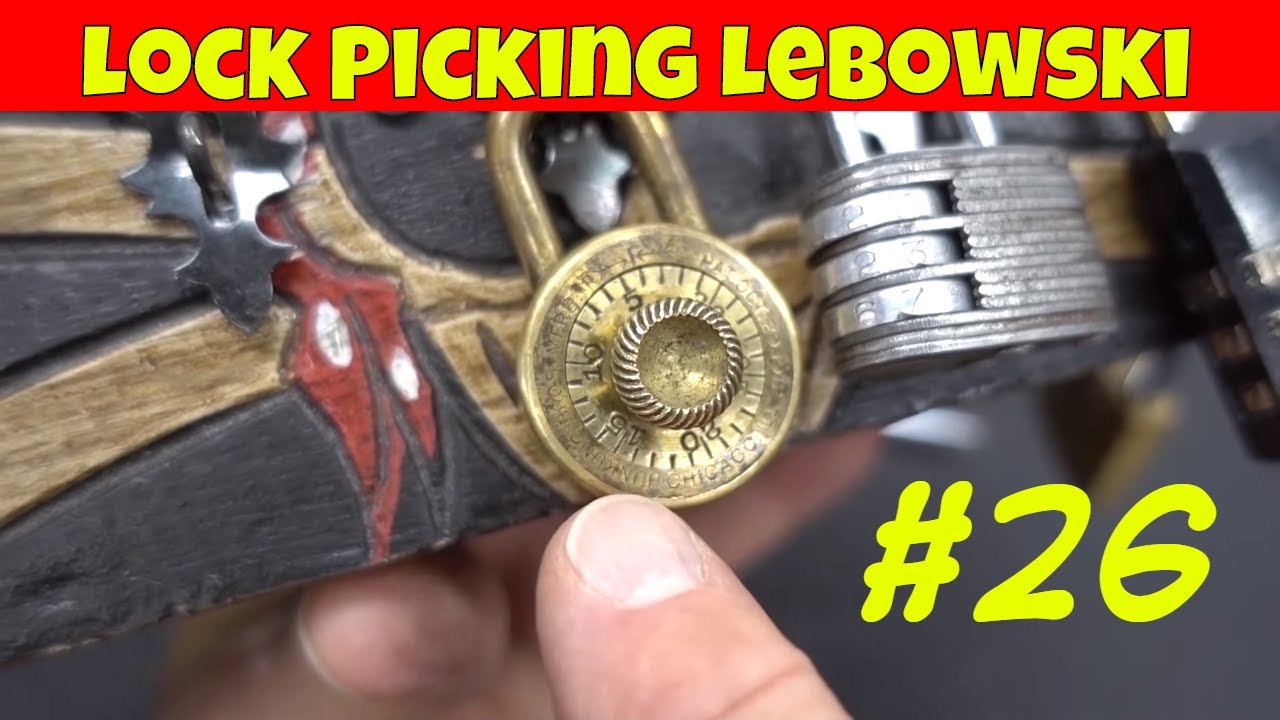 (1572) Dude's Treasure Chest Lock #26