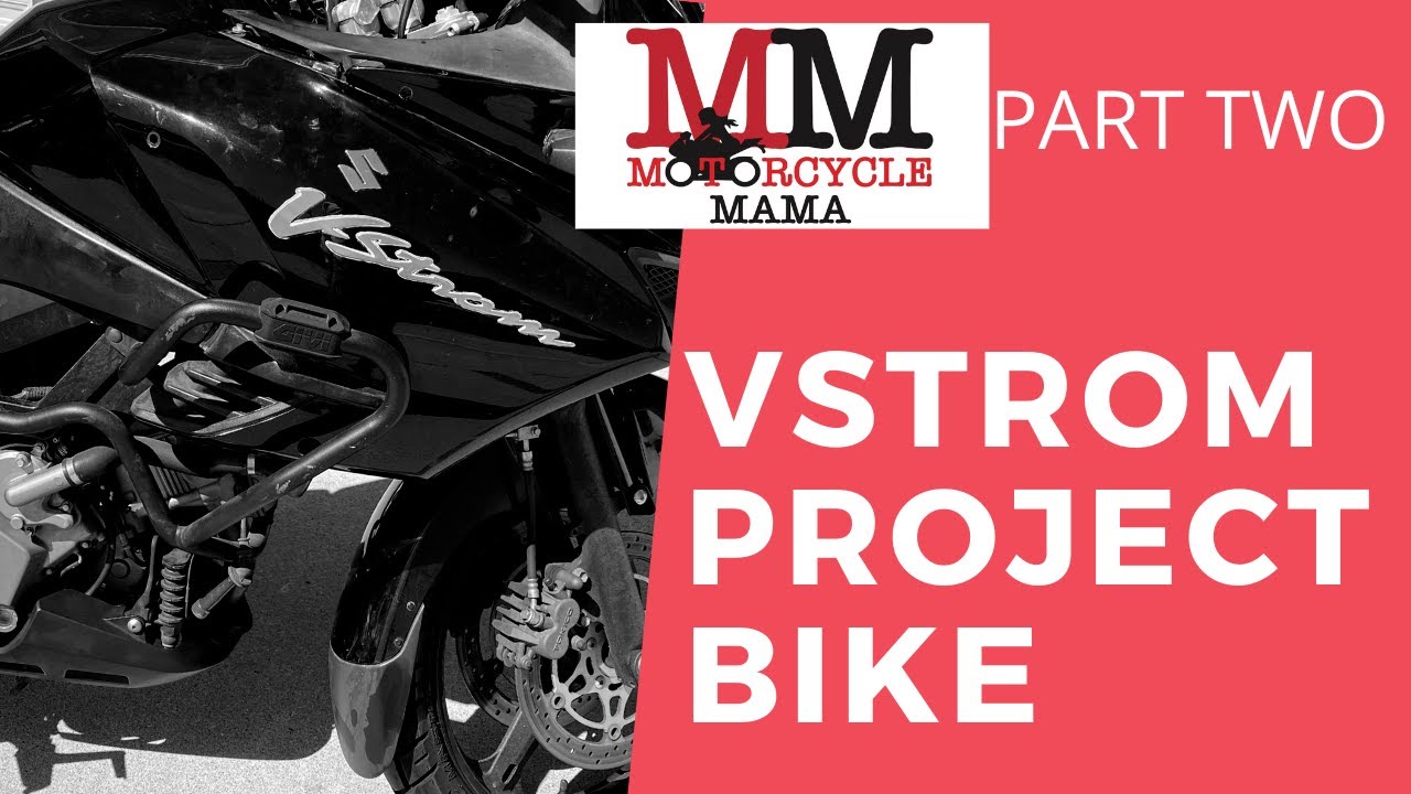 VSTROM Project Bike Repair PART 2: Valve adjustment, a mystery in the gas tank, and more
