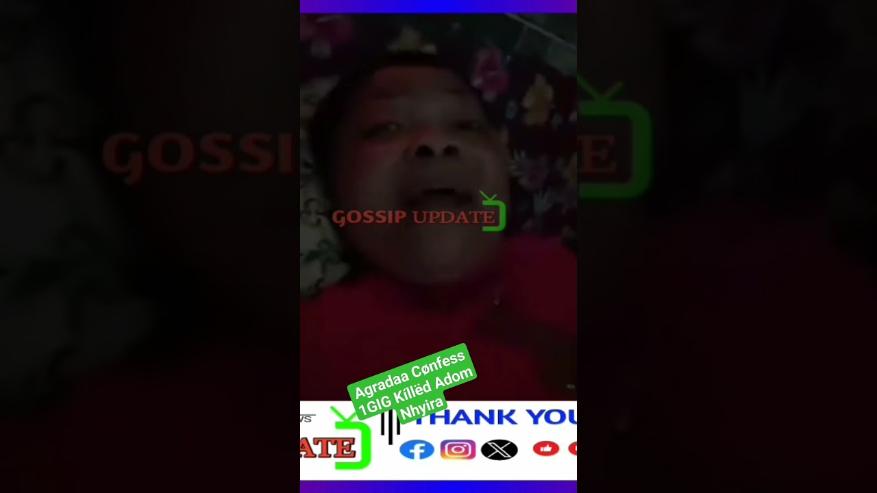 😲Agradaa Cønfess 1GIG Kíllëd Adom Nhyira 