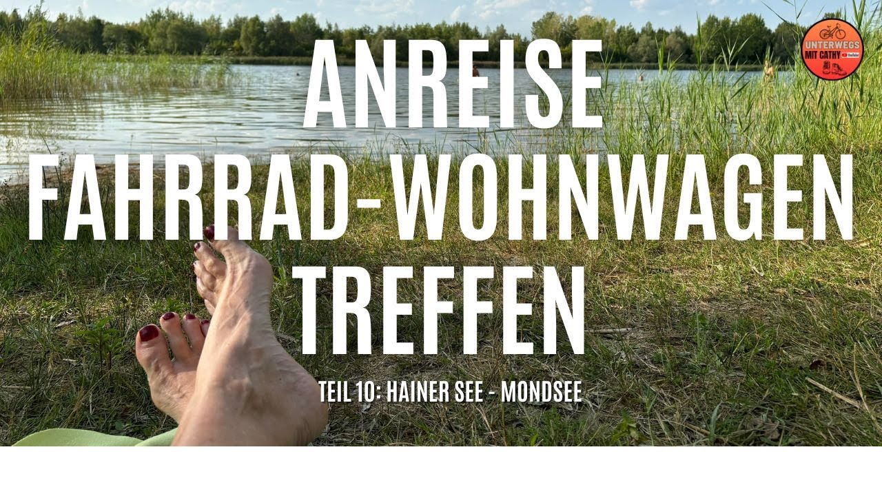 🚴🏻‍♀️⛺️Braunkohle und Badeseen auf dem Weg zum Fahrradwohnwagen Treffen, Bikepacking, #10