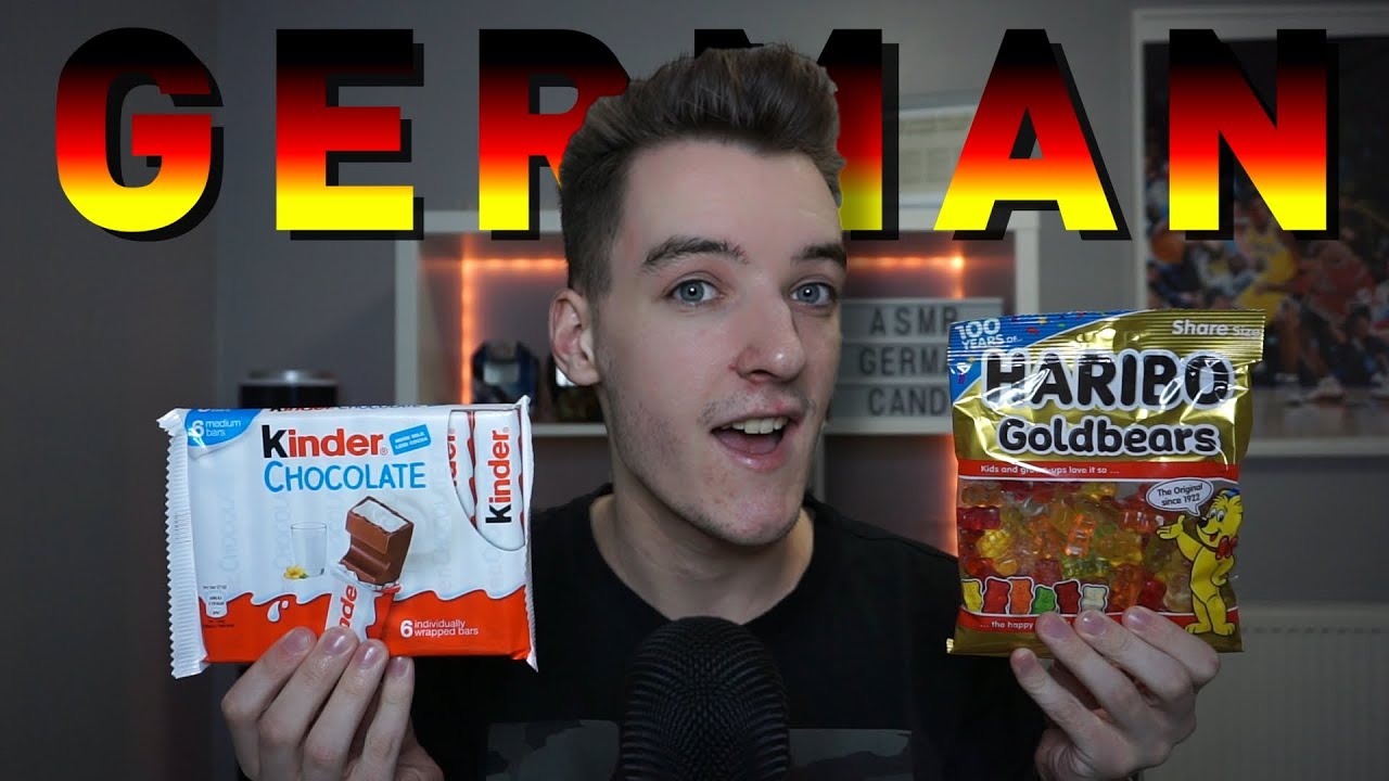 [ASMR] Trying German Candy