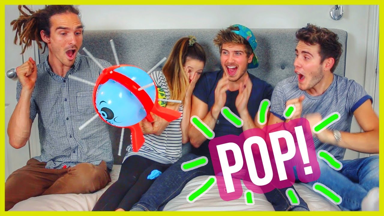 DON'T POP IT CHALLENGE! Feat. Pointlessblog, Zoella & Funforlouis