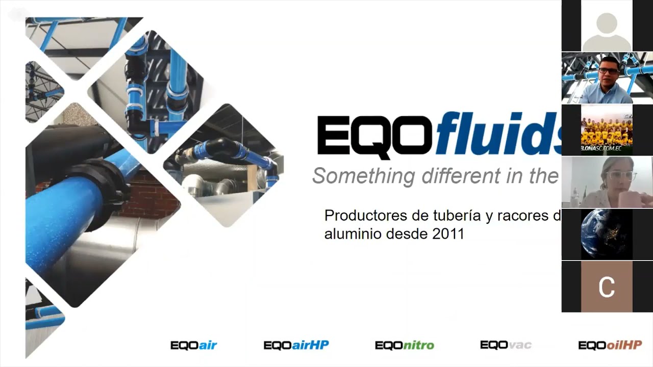 Webinar: Tuberia de Aluminio   El nuevo estándar para aire comprimido