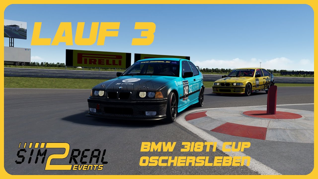 Sim2Real BMW 318ti Cup -  - Lauf 3 - Oschersleben