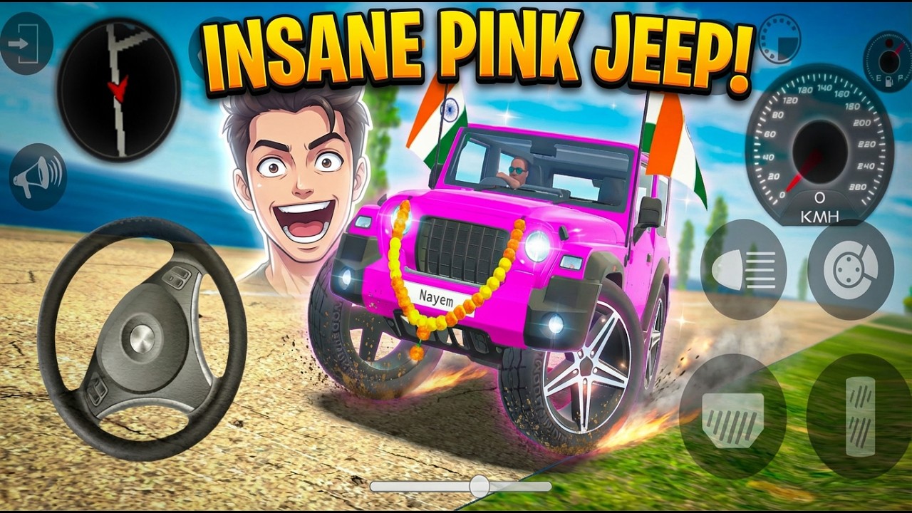 Indian Car Simulator 🚗 | Kids Friendly Gameplay | Avinav Gamer 2.0