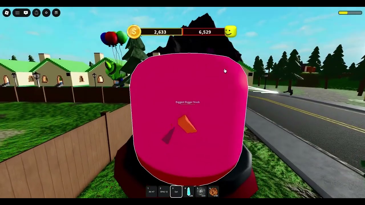Killing noobs and devouring them!