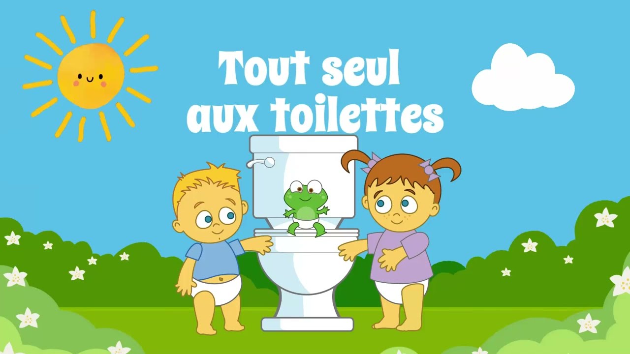 Thida Ngel - Tout seul aux toilettes - Comptine anim&eacute;e - Apprentissage de la propret&eacute;