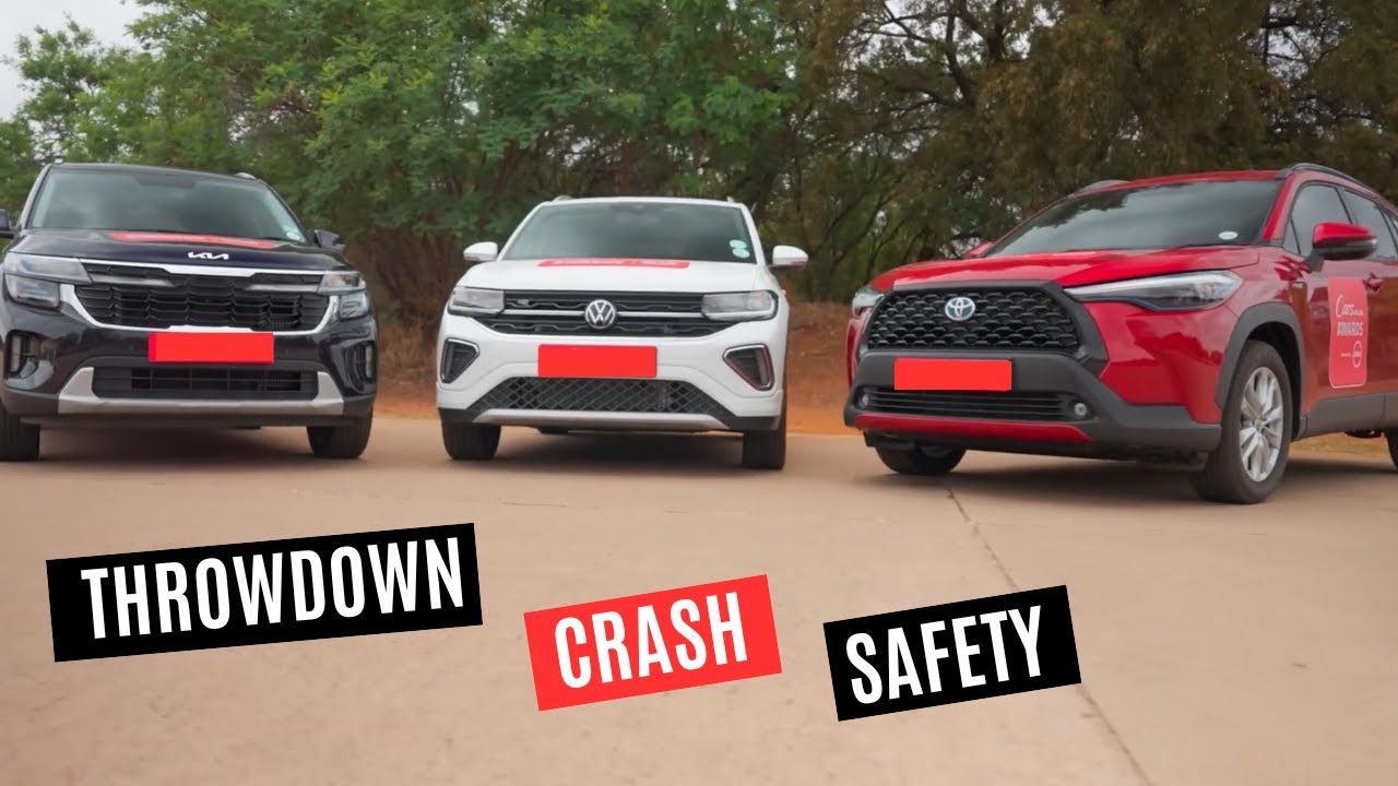 Crash test throw down. How safe are the Corolla Cross, VW T-Cross and Kia Seltos