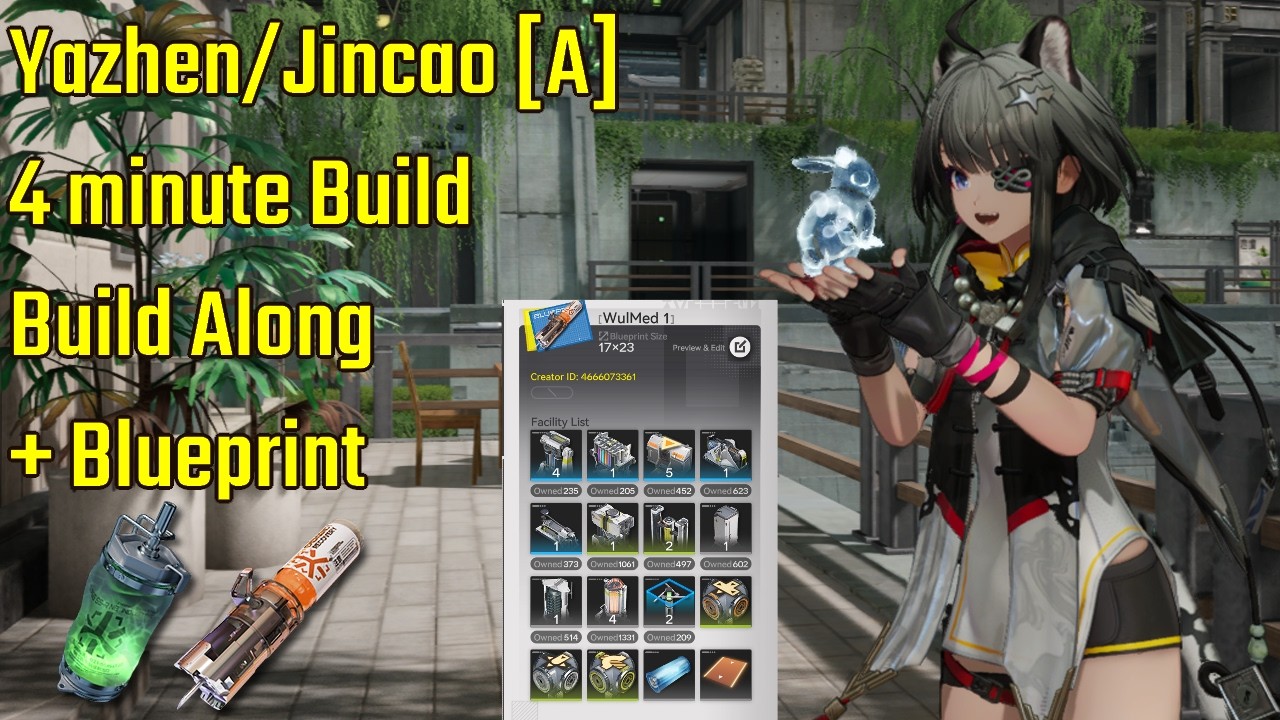 Yazhen Syringe A or Jincao Tea Blueprint