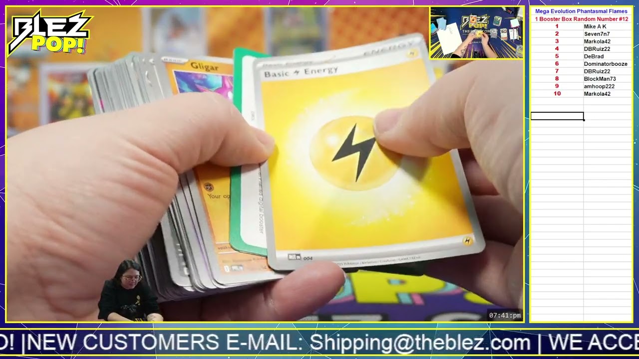 Pokemon ME Phantasmal Flames 1 Box Random Number #12