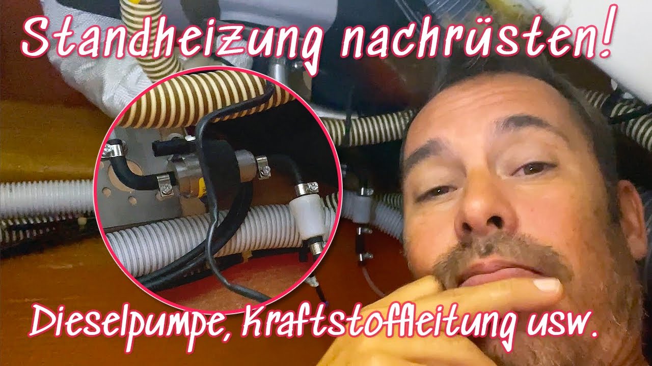 Dieselpumpe, Tankentnehmer und Gehäusereparatur - Standheizung Nachrüsten Segelboot
