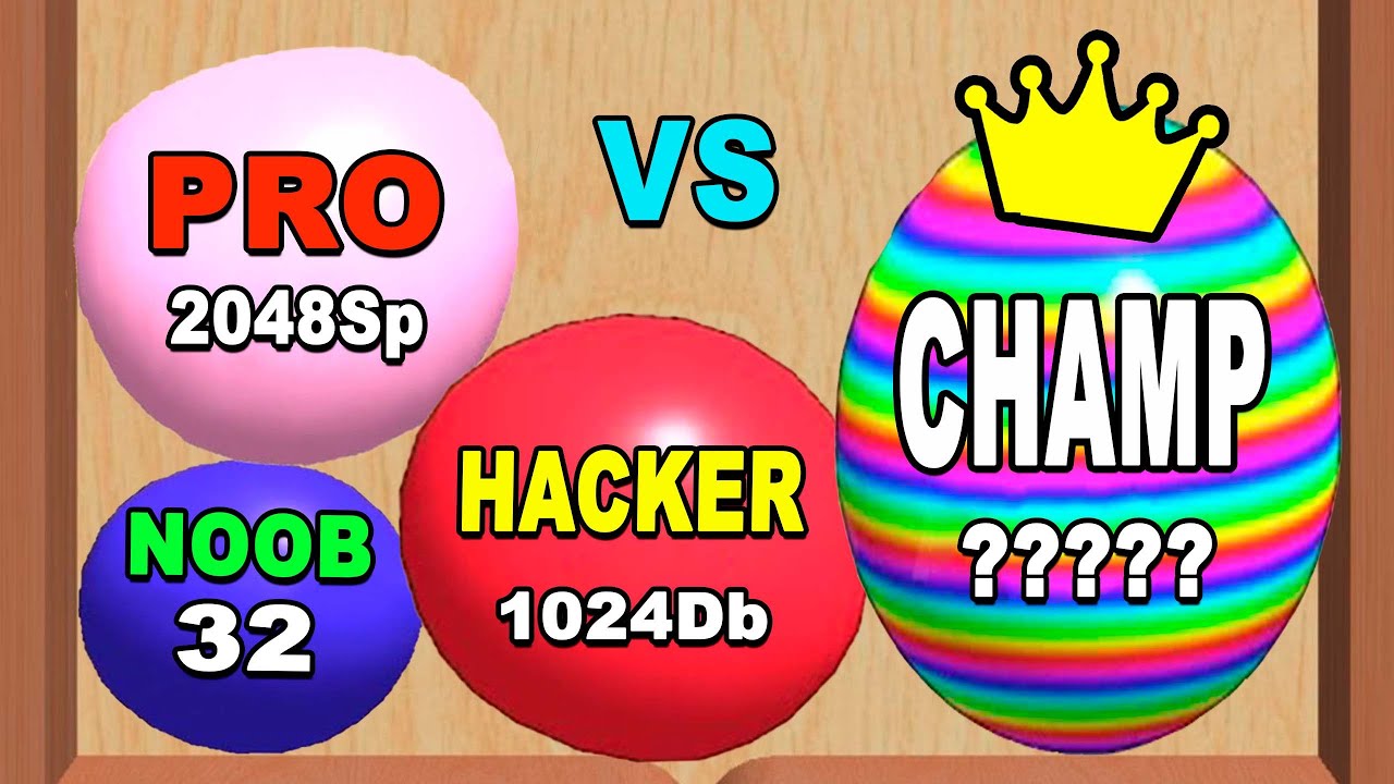 1st place in Blob Merge 3D Gameplay Video | NOOB vs PRO vs HACKER vs CHAMP | Unlocked everything