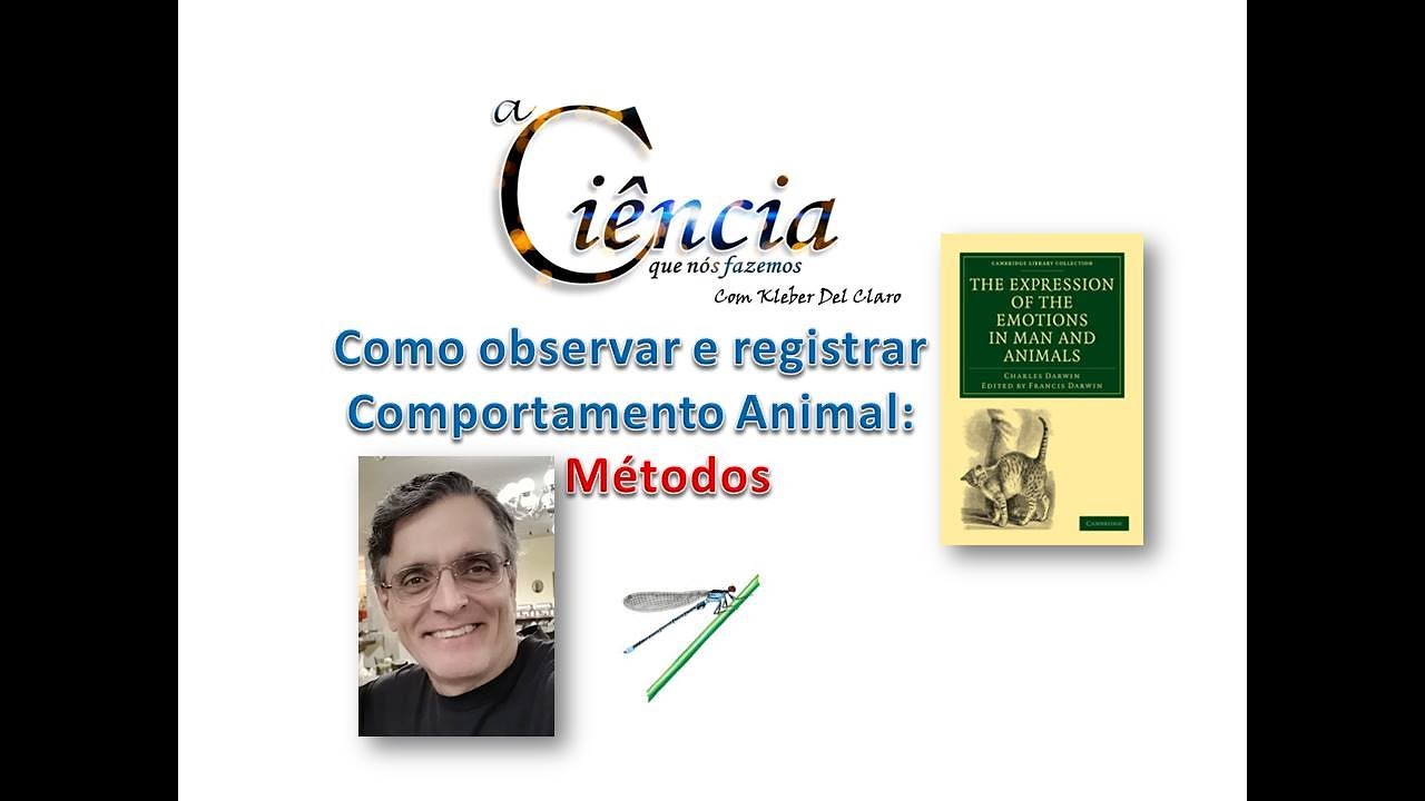 Métodos de Estudo do Comportamento Animal: com Kleber Del Claro