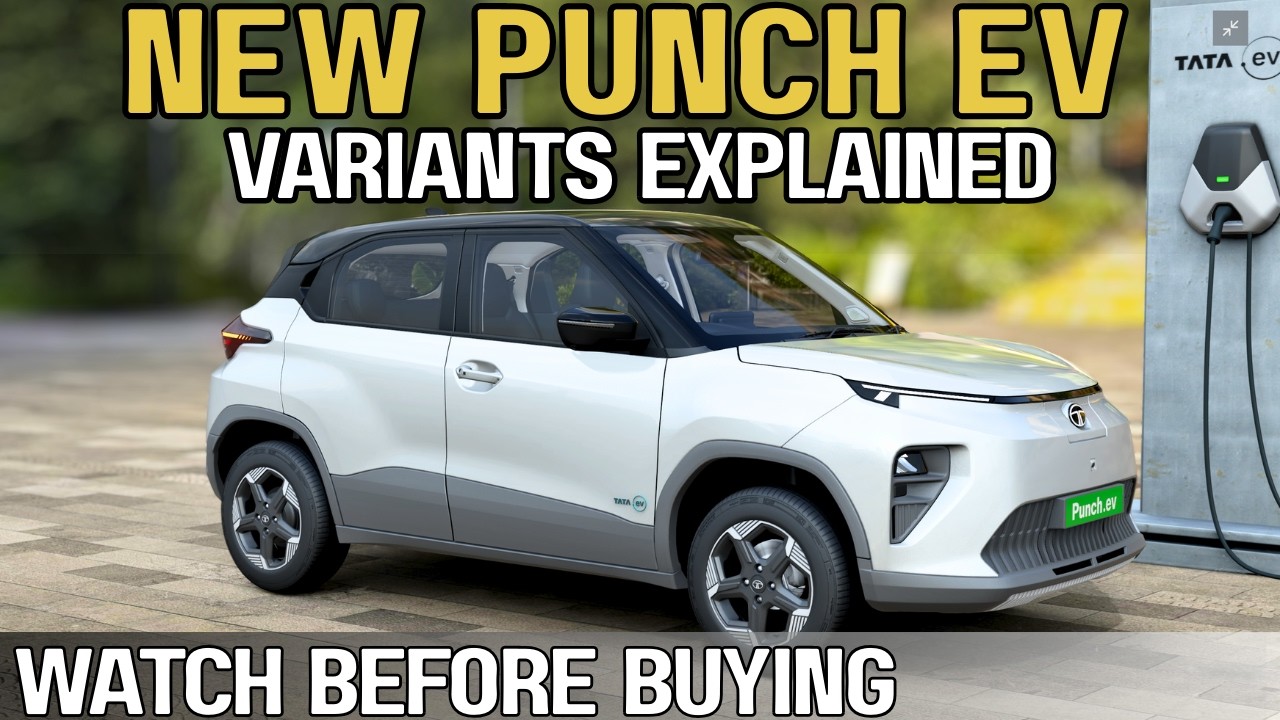 Tata Punch EV 2026 | 468KM Range + Lifetime Battery Warranty | Full Variant Breakdown #punchev