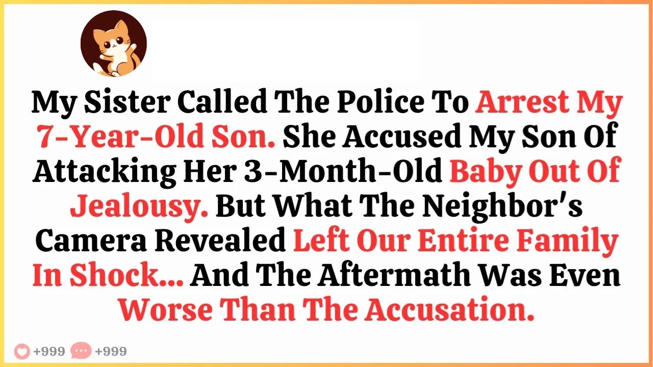 My Sister Called the Police on My 7-Year-Old Son – But the Shocking Truth Changed Everything