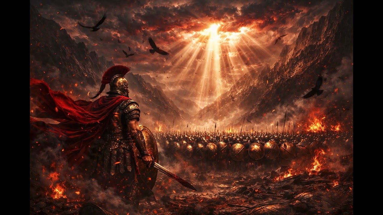 DYING TO BE FREE ⚔️ Spartan War Ritual Techno | Battle of Thermopylae