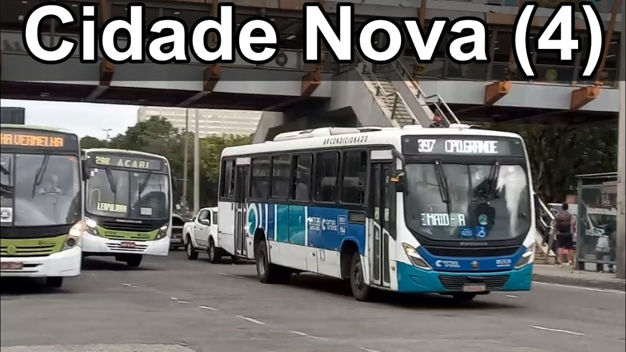 Cidade Nova (4) - Movimentação de ônibus - Centro do Rio de Janeiro #busologia #riodejaneiro